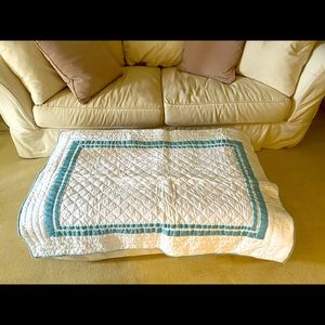 New!!! Pottery Barn crib blanket